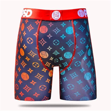 rainbow Louis Vuitton psd underwear